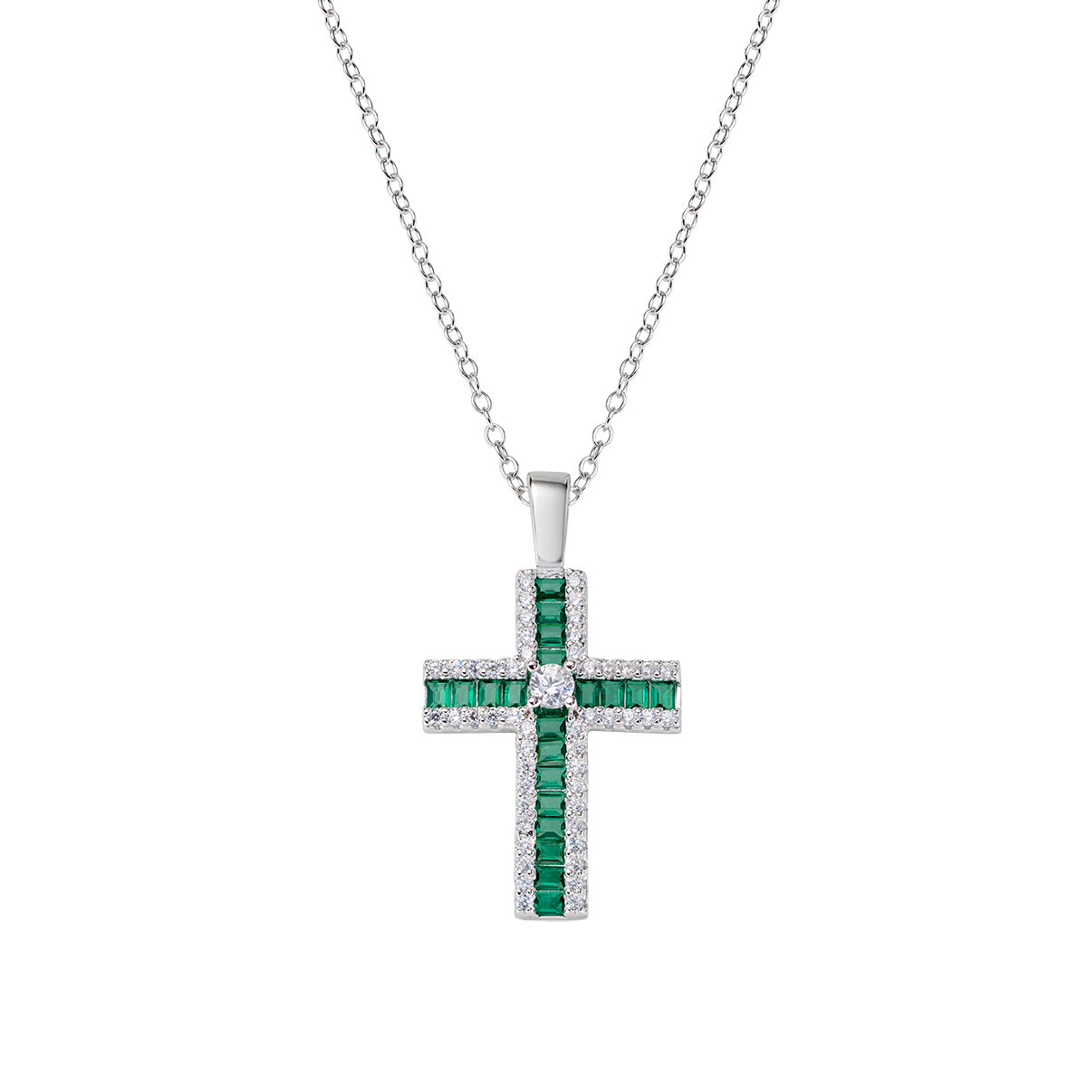 Amen women's cross necklace CLCRBABBVEZ