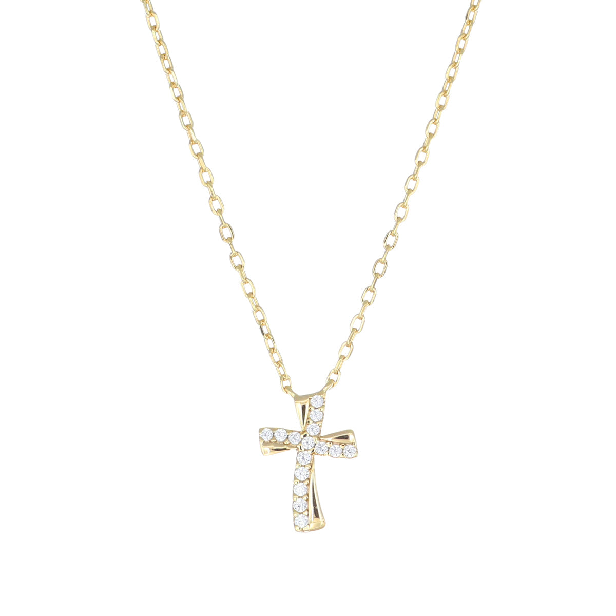 Amen Women's Cross Necklace CLCROGBZ