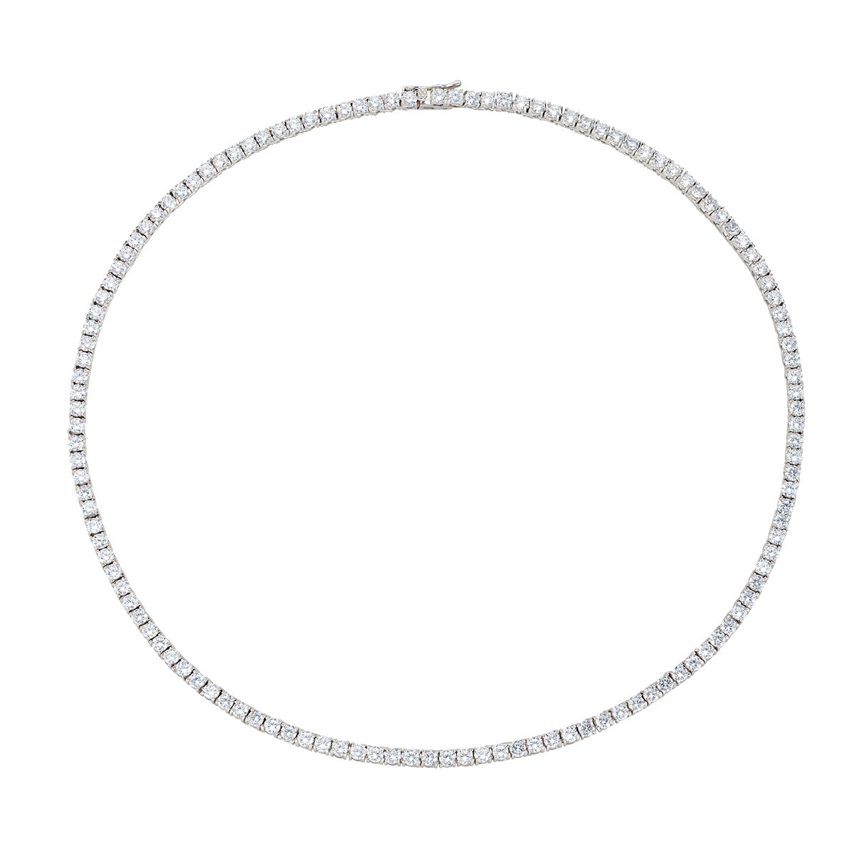 Amen women's diamond necklace CLTNTOBB