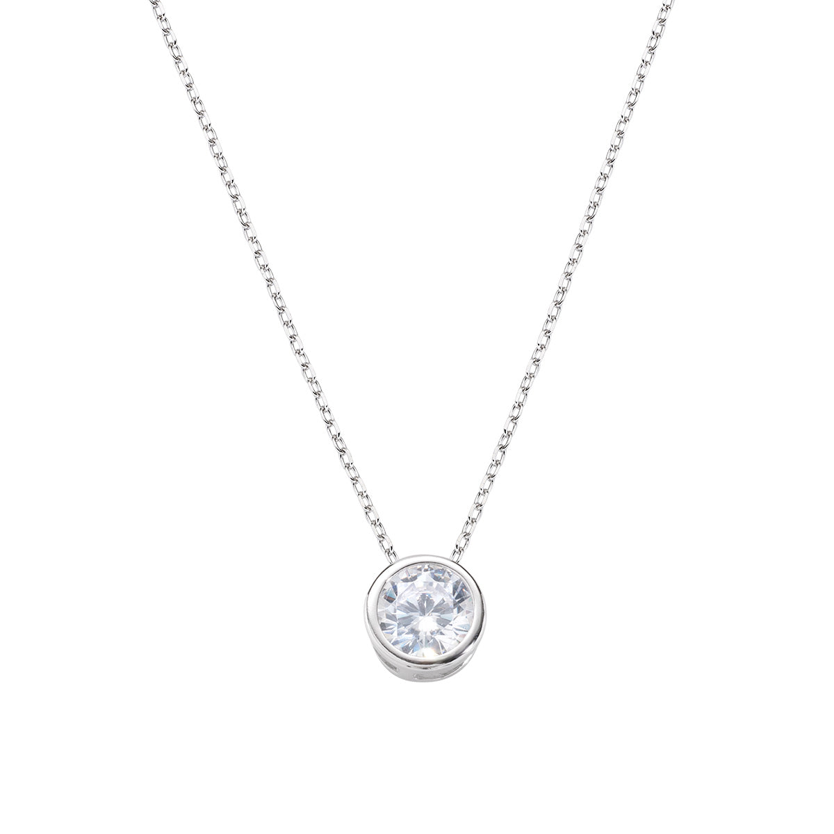 Amen women's diamonds forever necklace CLSOT60BB