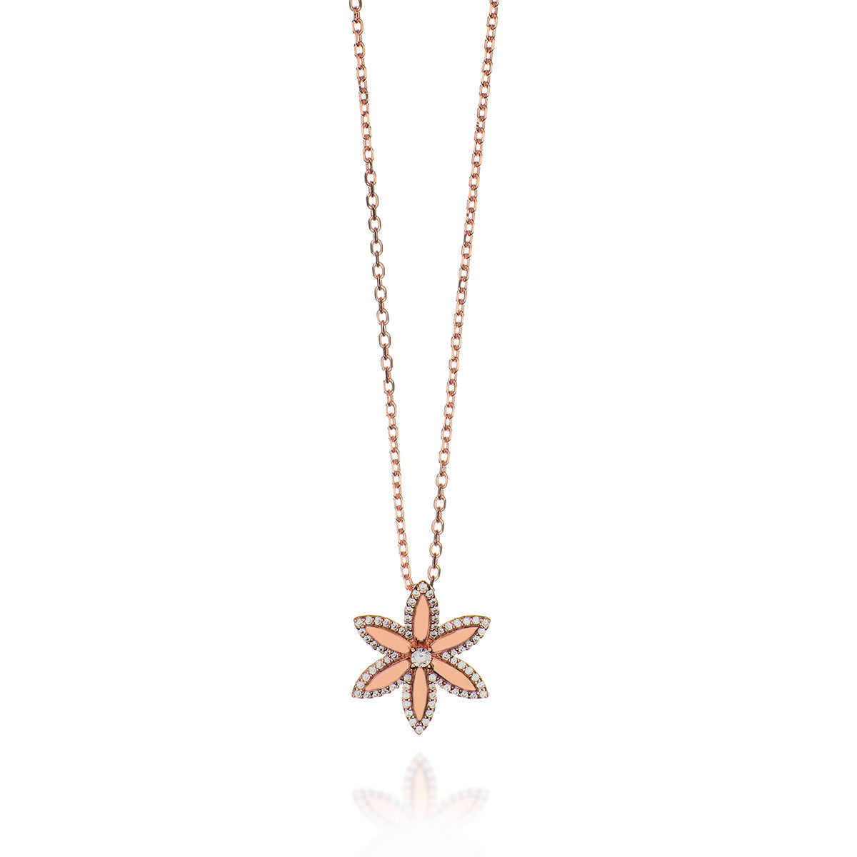 Amen Women's Flower of Life Necklace CLFLLIRBZ2