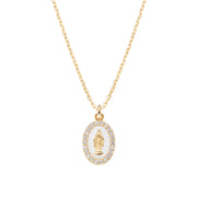 CLMISMGB Unisex Miraculous Amen Necklace