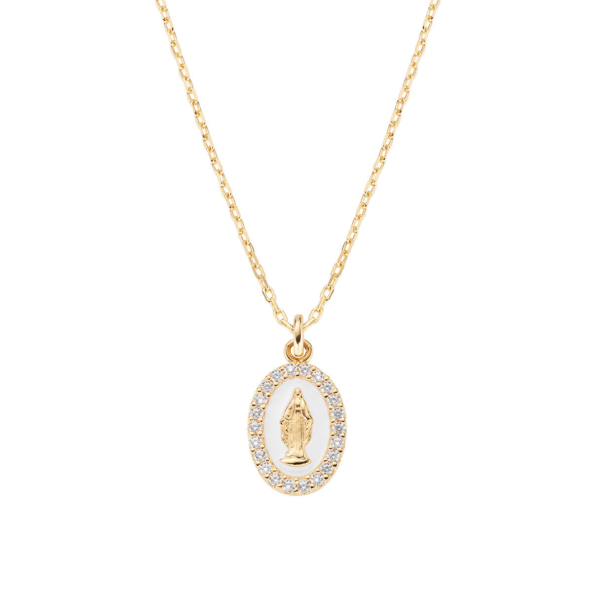 CLMISMGB Unisex Miraculous Amen Necklace