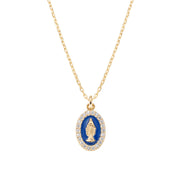 CLMISMGBL Miraculous Unisex Amen Necklace