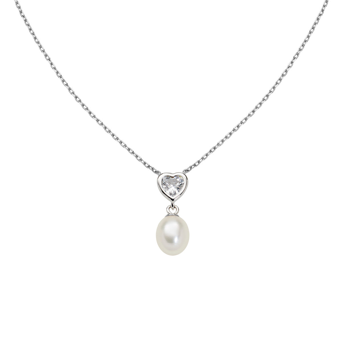 Amen Women's Pearl Necklace CLCUPEBBBZ3