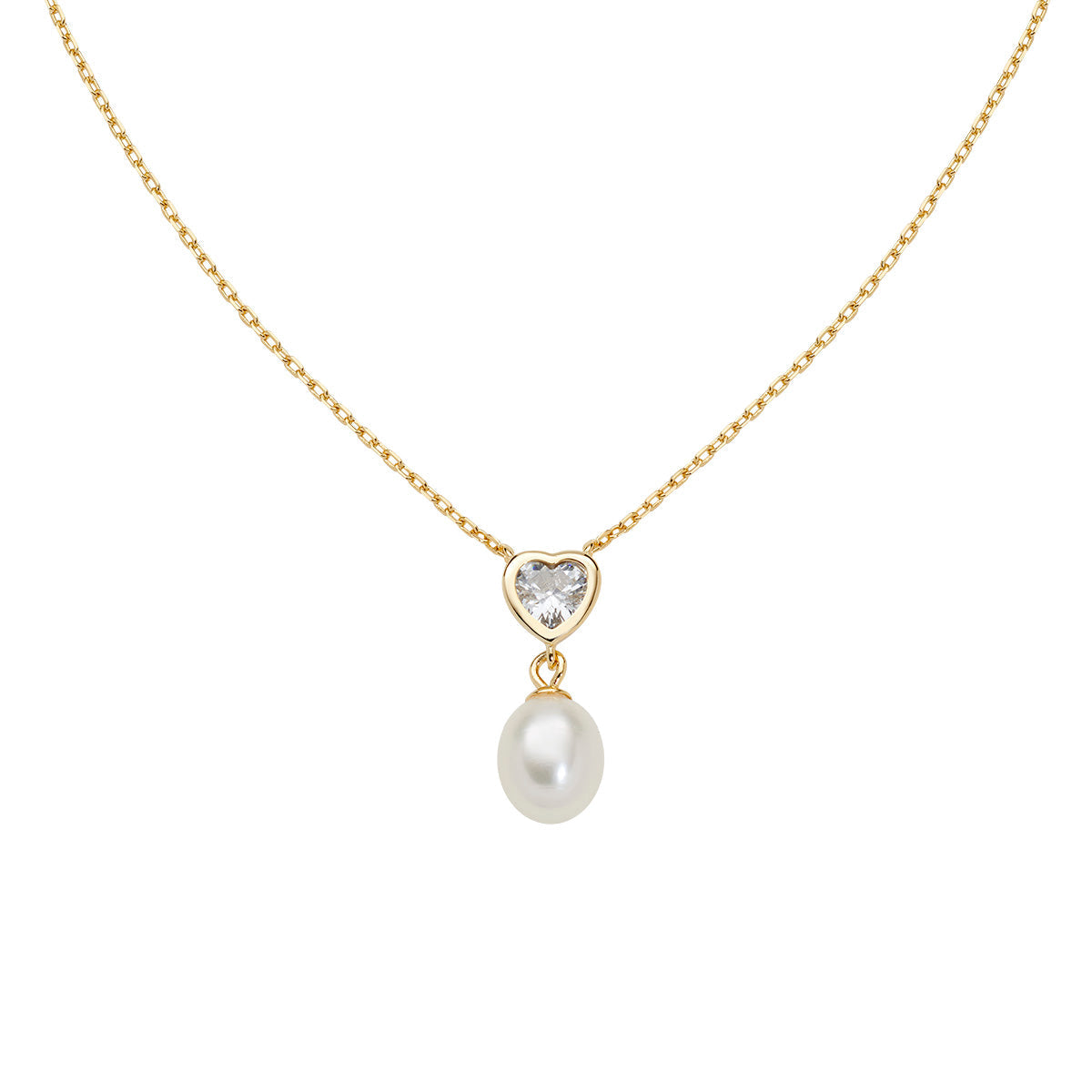Amen Women's Pearl Necklace CLCUPEGBBZ3