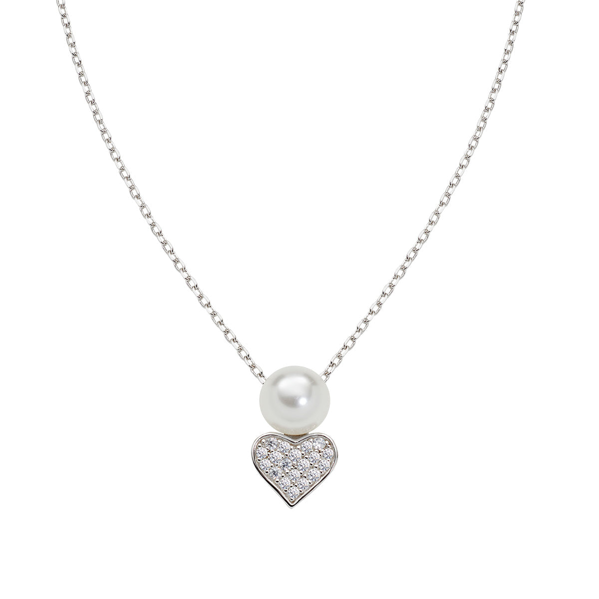 Amen Women's Pearl Necklace CLHPEBBBZ