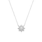 Amen Women's Pearl Necklace CLMAPEBBBZ