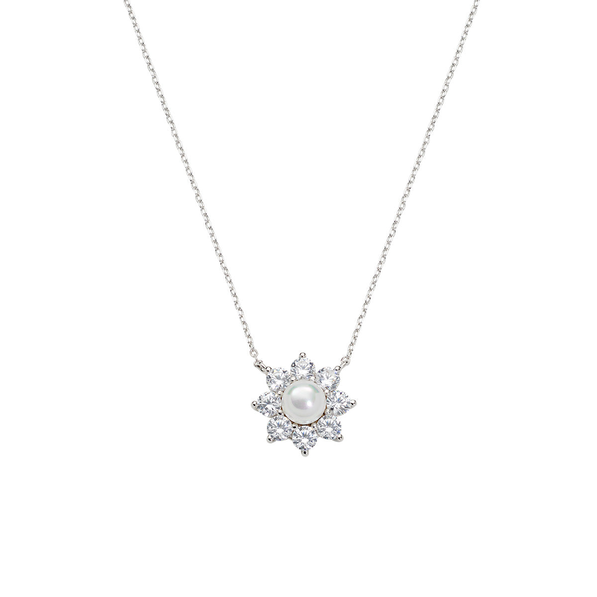 Amen Women's Pearl Necklace CLMAPEBBBZ