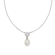 Amen Women's Pearl Necklace CLTOPEBBBZ3