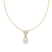 Amen Women's Pearl Necklace CLTOPEGBBZ3