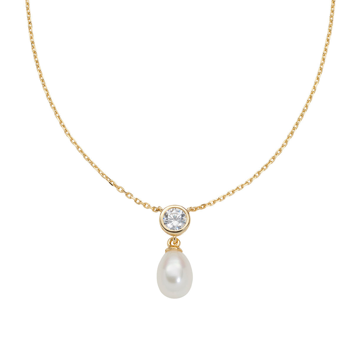Amen Women's Pearl Necklace CLTOPEGBBZ3