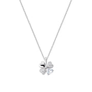 Amen women's four-heart necklace CLPQUBB