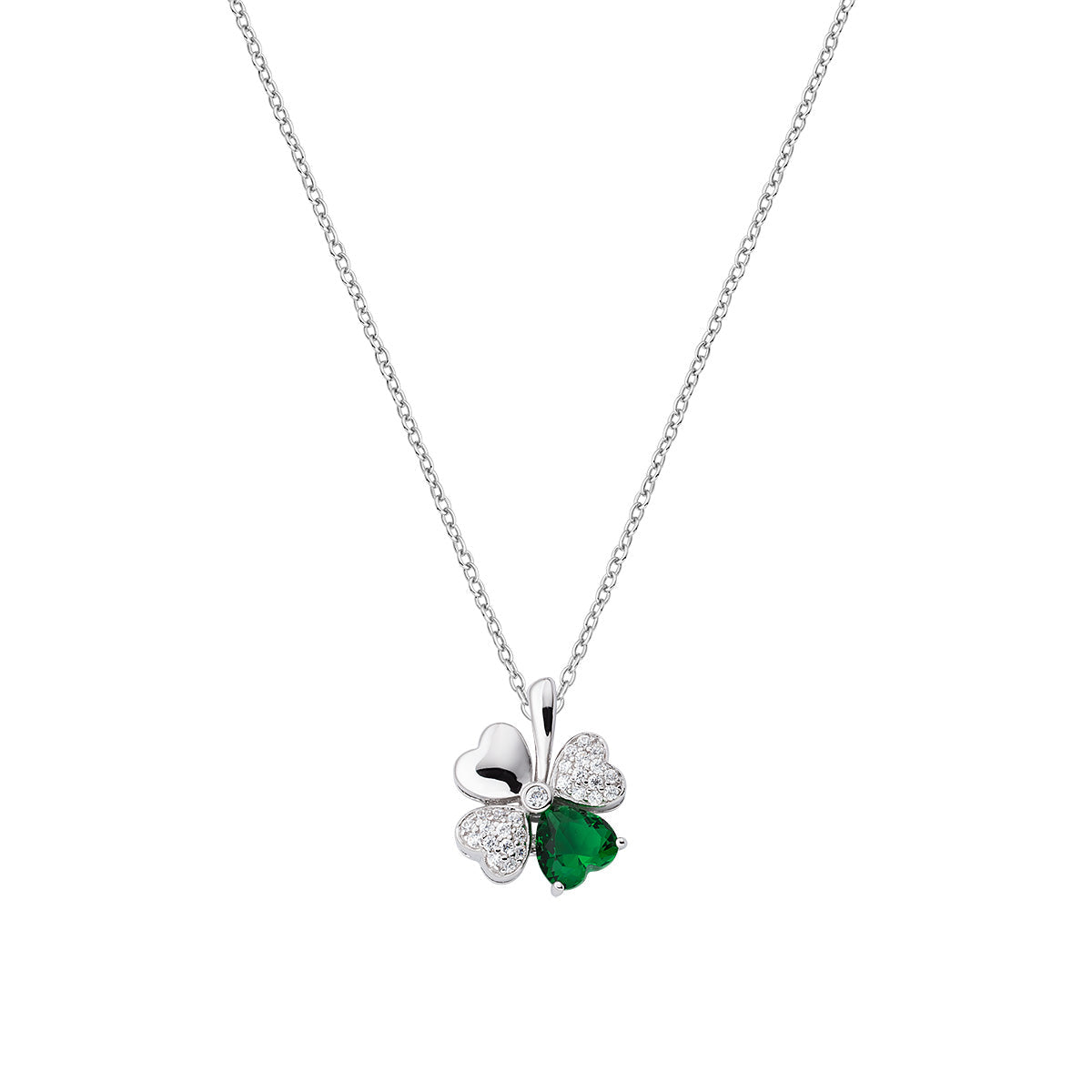 Amen Women's Four-Heart Necklace CLPQUBV