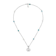 Collana Catena Rolò Croce e Charms Gucci Argento 925 YBB527399001