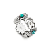 Collana Catena Rolò con Croce Gucci Argento 925 YBC527394001