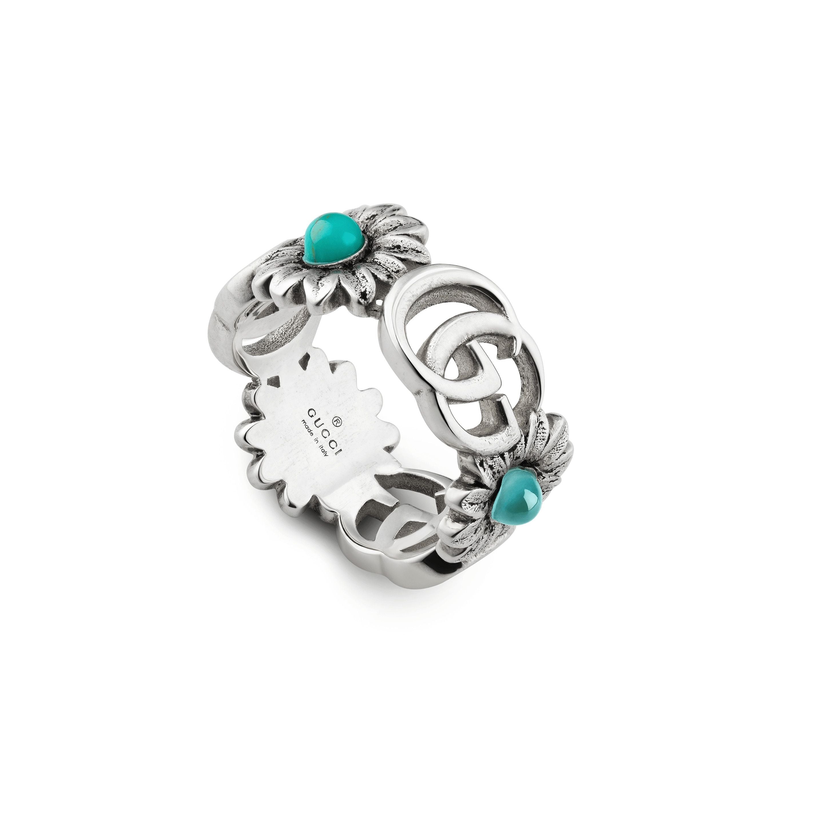 Collana Catena Rolò con Croce Gucci Argento 925 YBC527394001