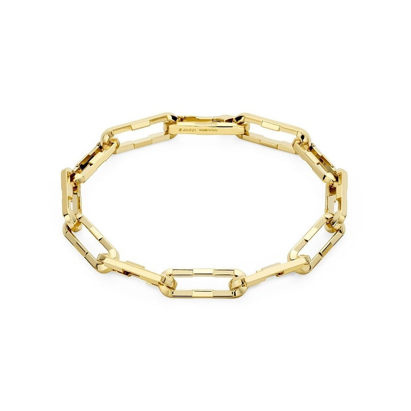 Collana Catena Rolò con Testa di Felino Gucci Argento 925 YBA744753001