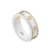 Collana Catena con Testa di Felino Gucci Argento 925 YBC606826002