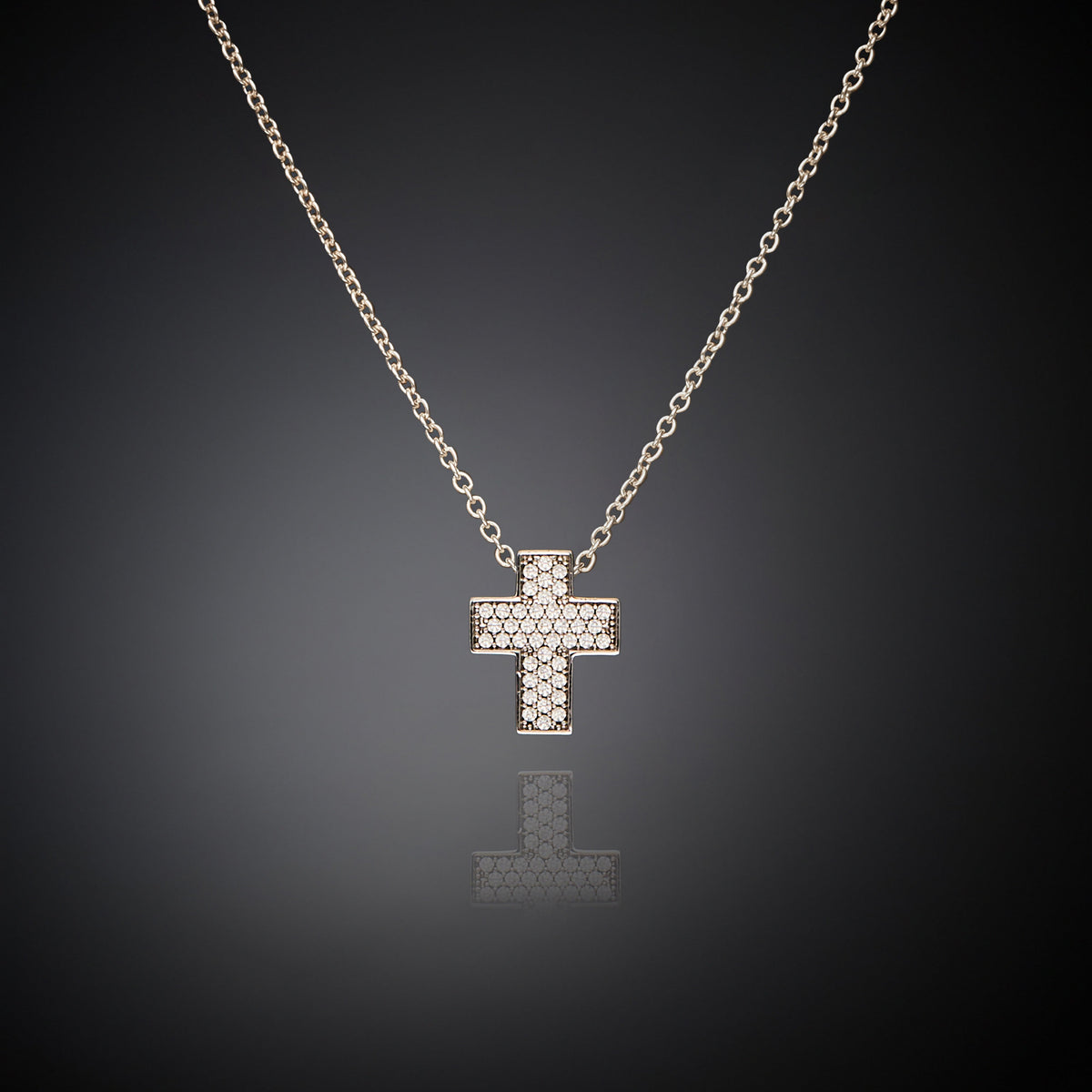 CHIARA FERRAGNI WOMEN'S CROSS NECKLACE J19AWC01