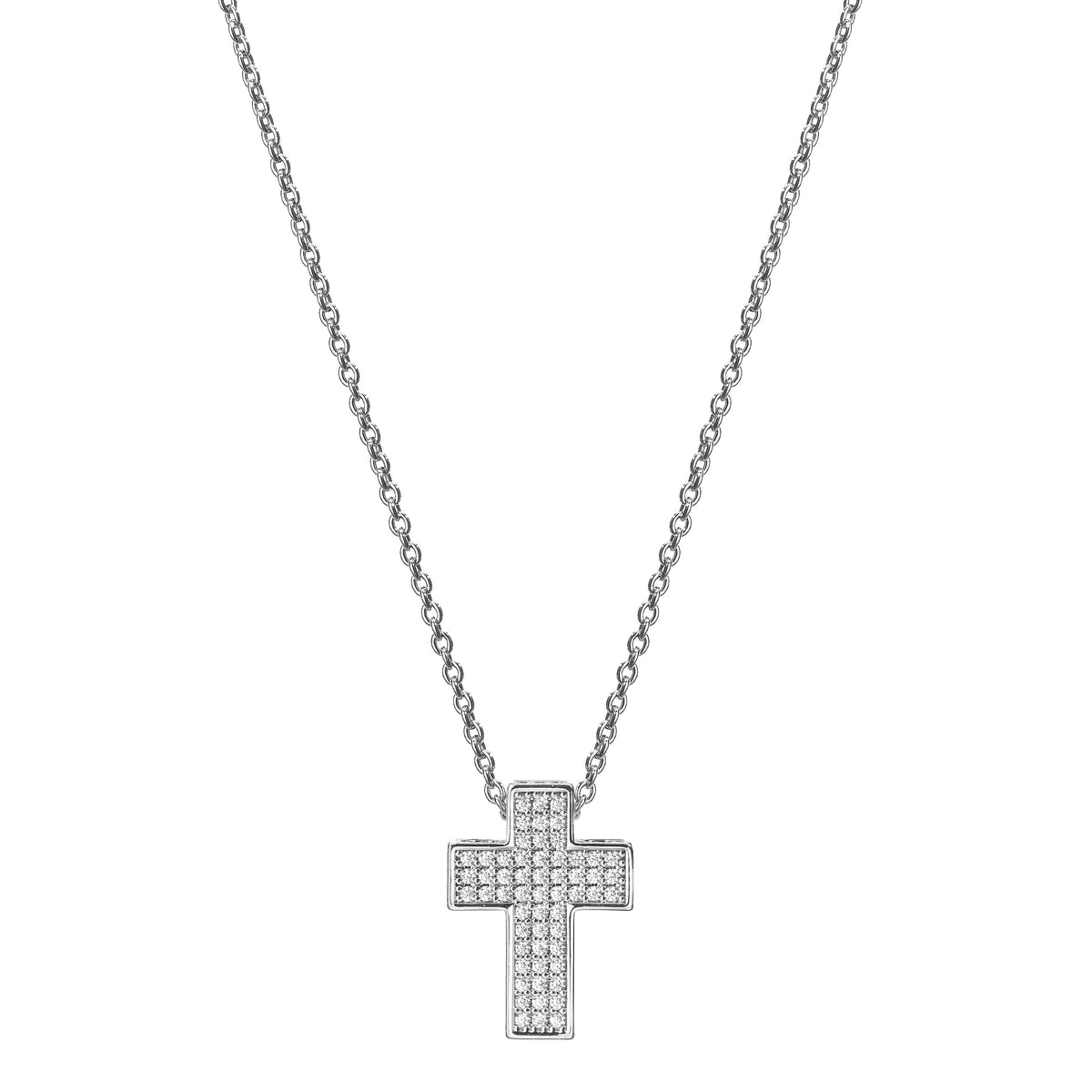 CHIARA FERRAGNI WOMEN'S CROSS NECKLACE J19AWC02