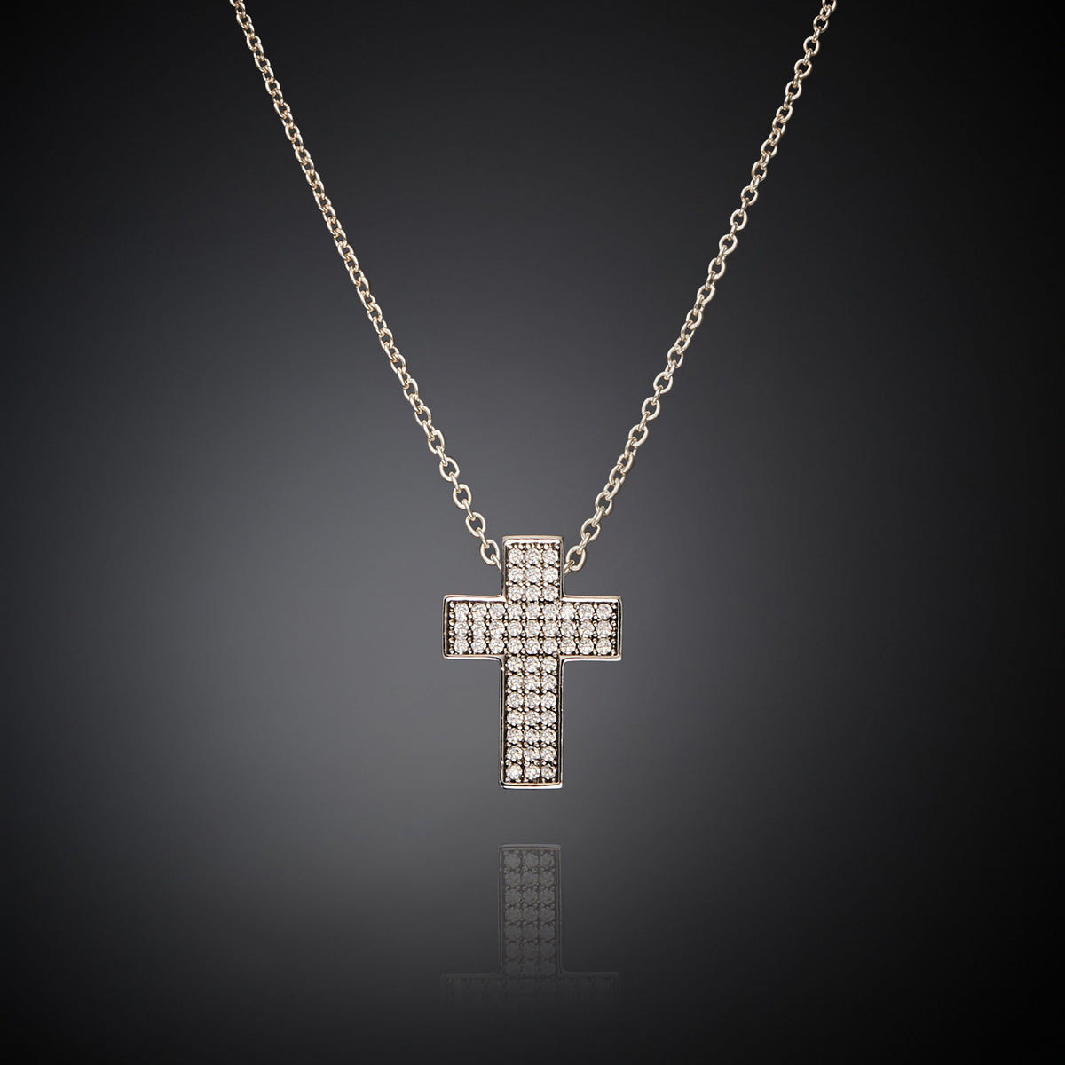 CHIARA FERRAGNI WOMEN'S CROSS NECKLACE J19AWC02