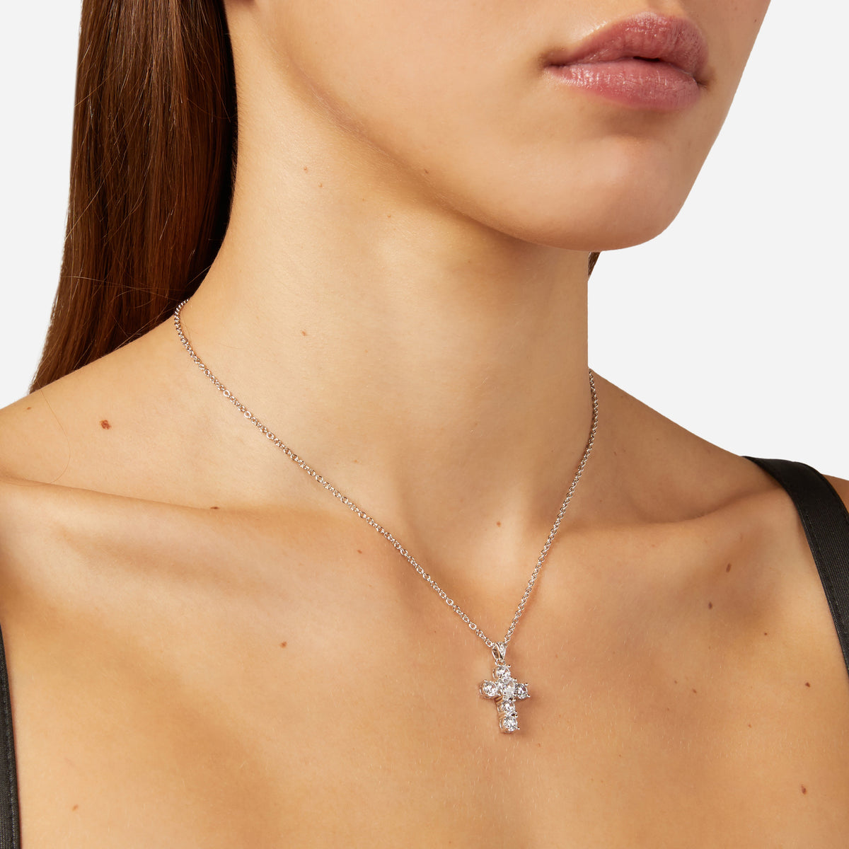CHIARA FERRAGNI WOMEN'S CROSS NECKLACE J19AWC03