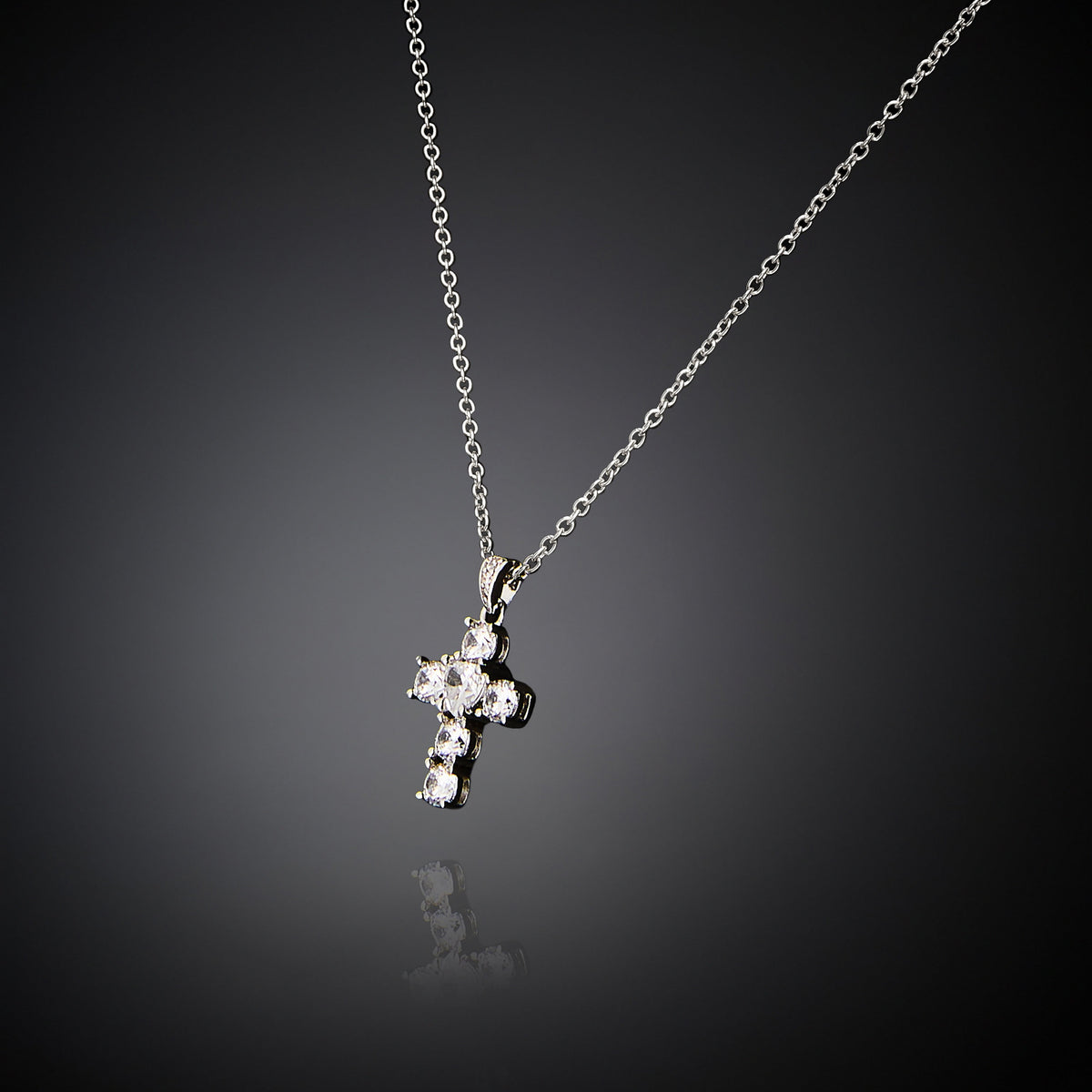 CHIARA FERRAGNI WOMEN'S CROSS NECKLACE J19AWC03