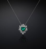 CHIARA FERRAGNI EMERALD WOMEN'S NECKLACE J19AWJ02