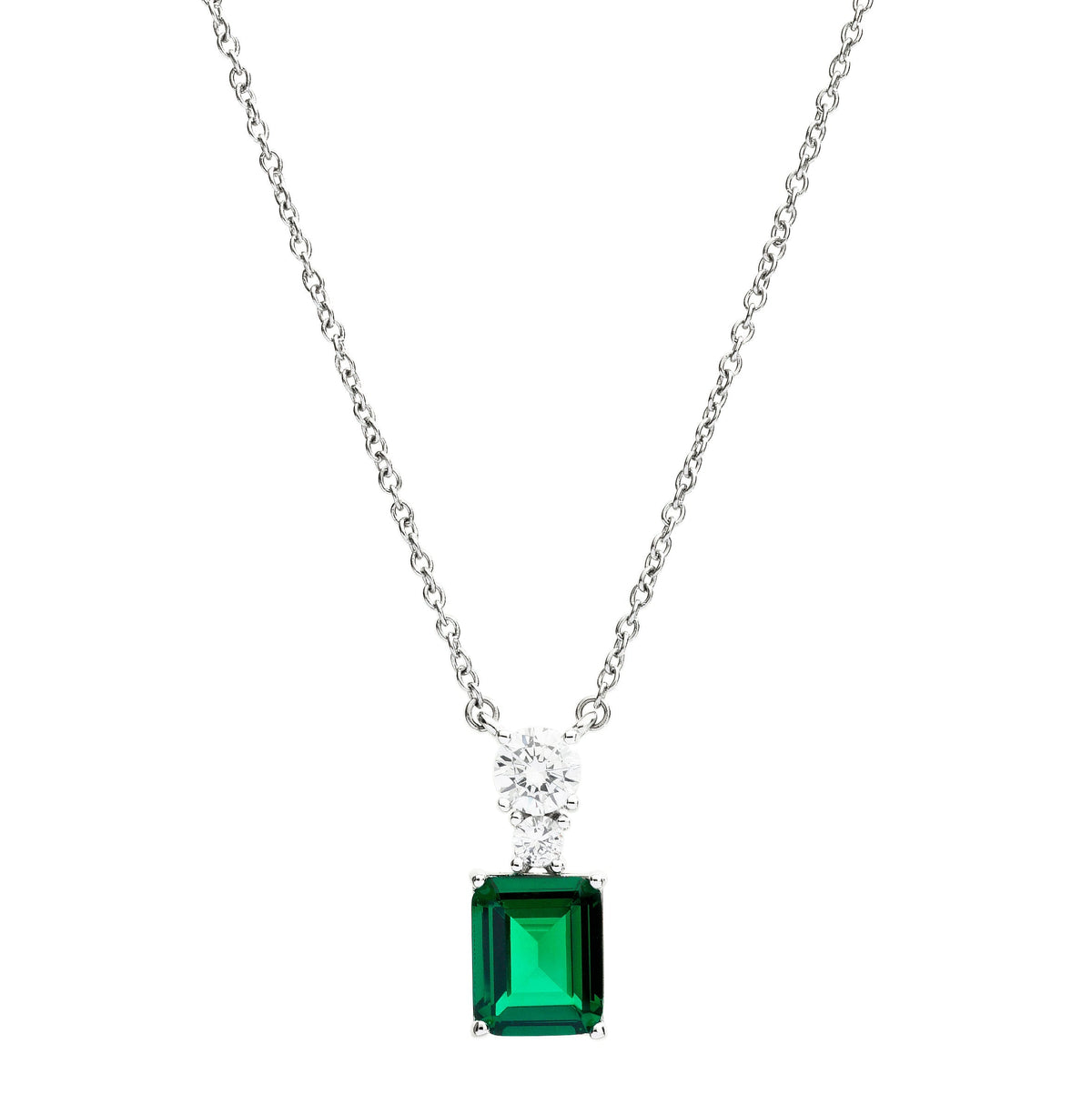 CHIARA FERRAGNI EMERALD WOMEN'S NECKLACE J19AWJ03
