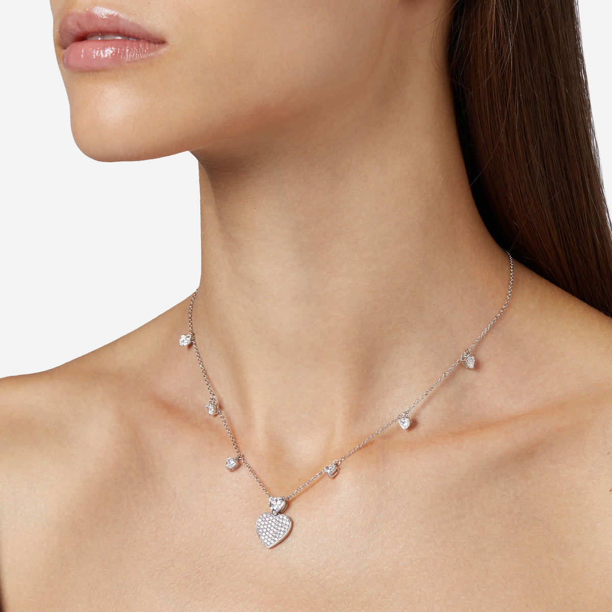 CHIARA FERRAGNI SILVER COLLECTION WOMEN'S NECKLACE J19AXD01
