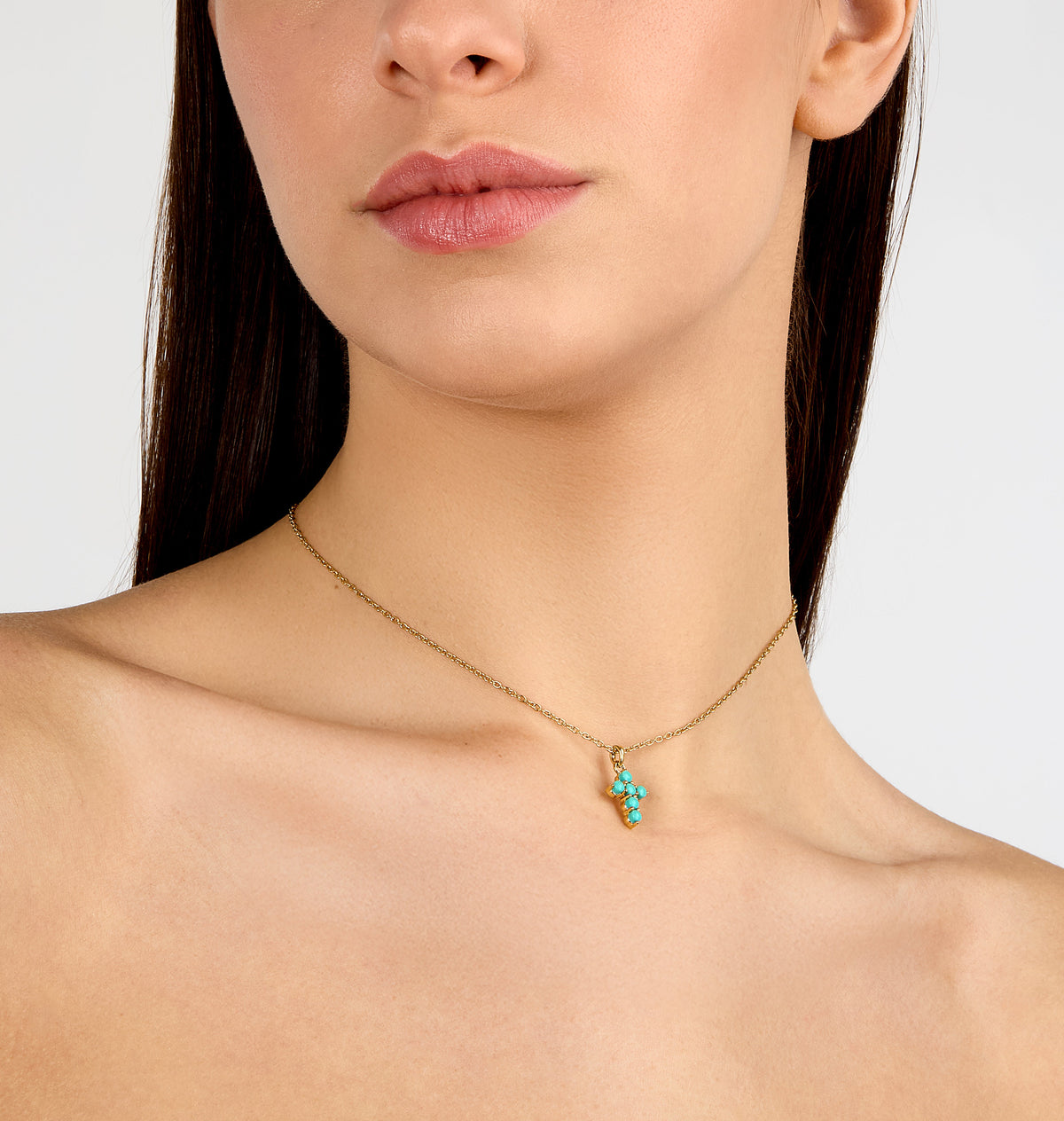 CHIARA FERRAGNI TURQUOISE Women's Necklace J19AYT01