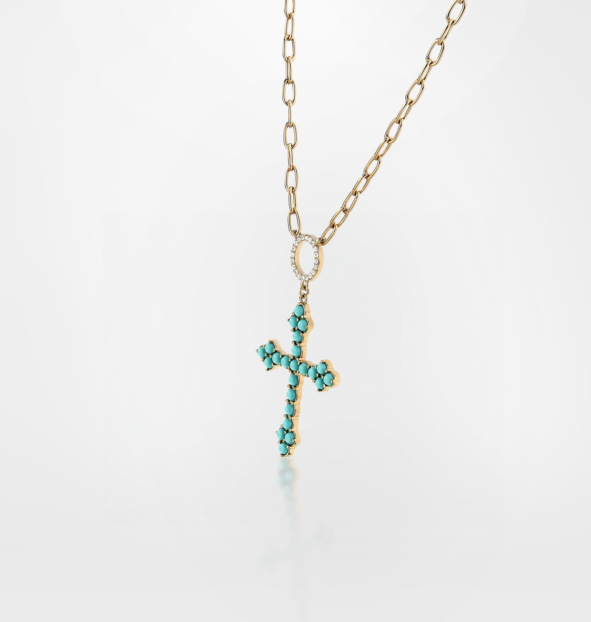 CHIARA FERRAGNI TURQUOISE Women's Necklace J19AYT03