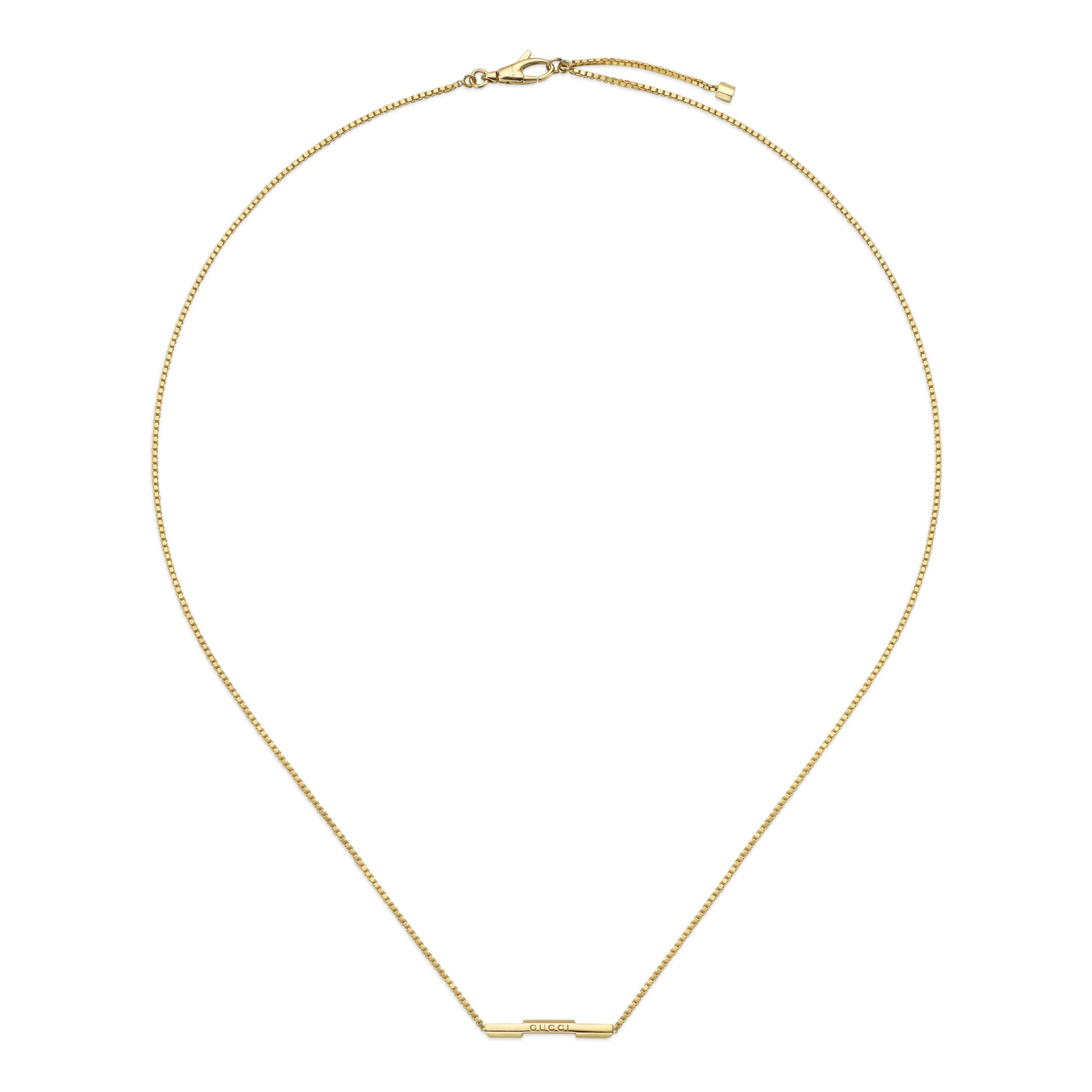 Collana Double G con Cuore e Perle Gucci Argento 925 YBB662108001