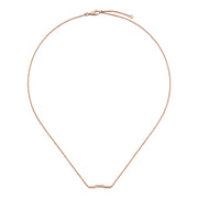 Collana Double G con Cuore e Perle Gucci Argento 925 YBB662108002