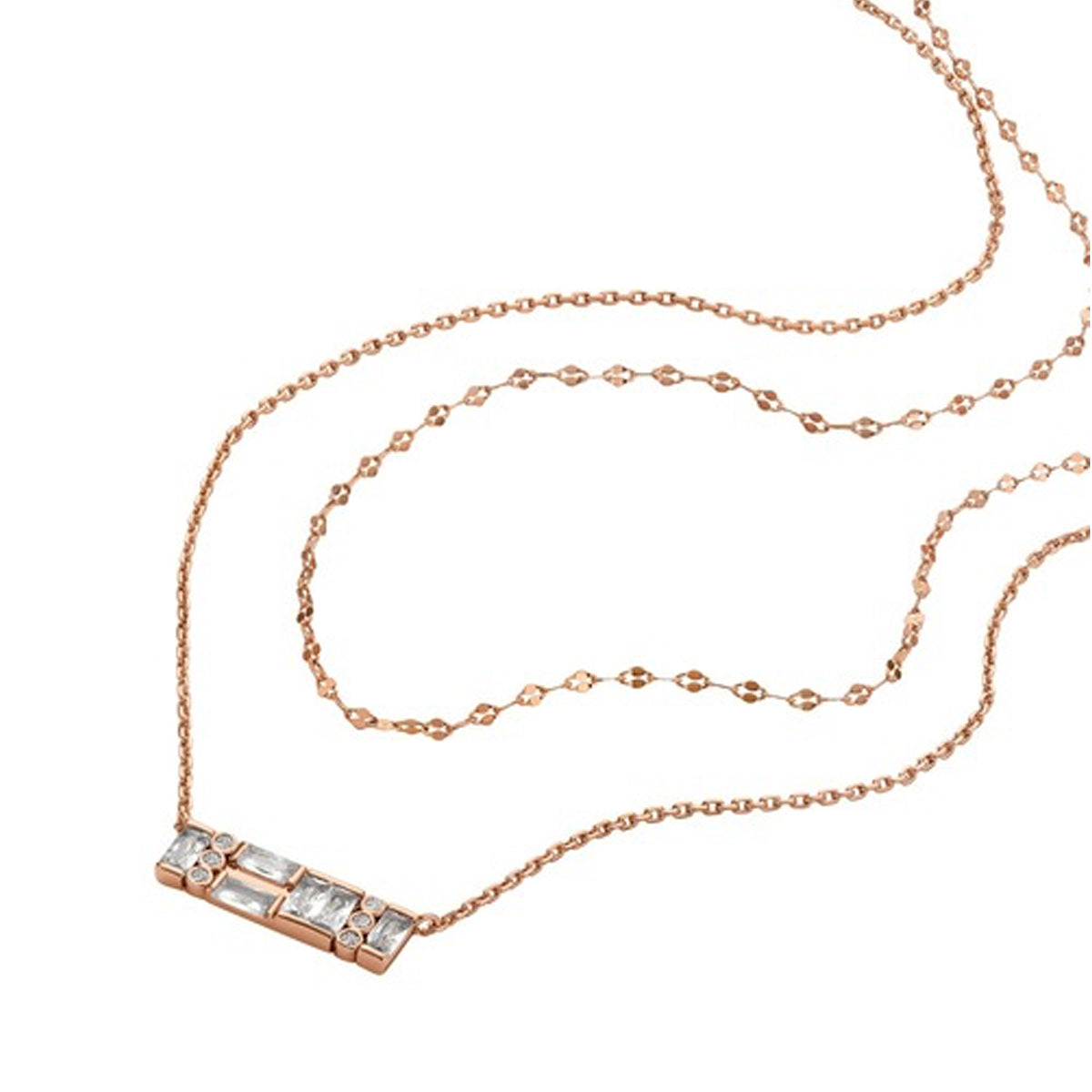 Collana Fossil Hazel Sparkling JOA00928791