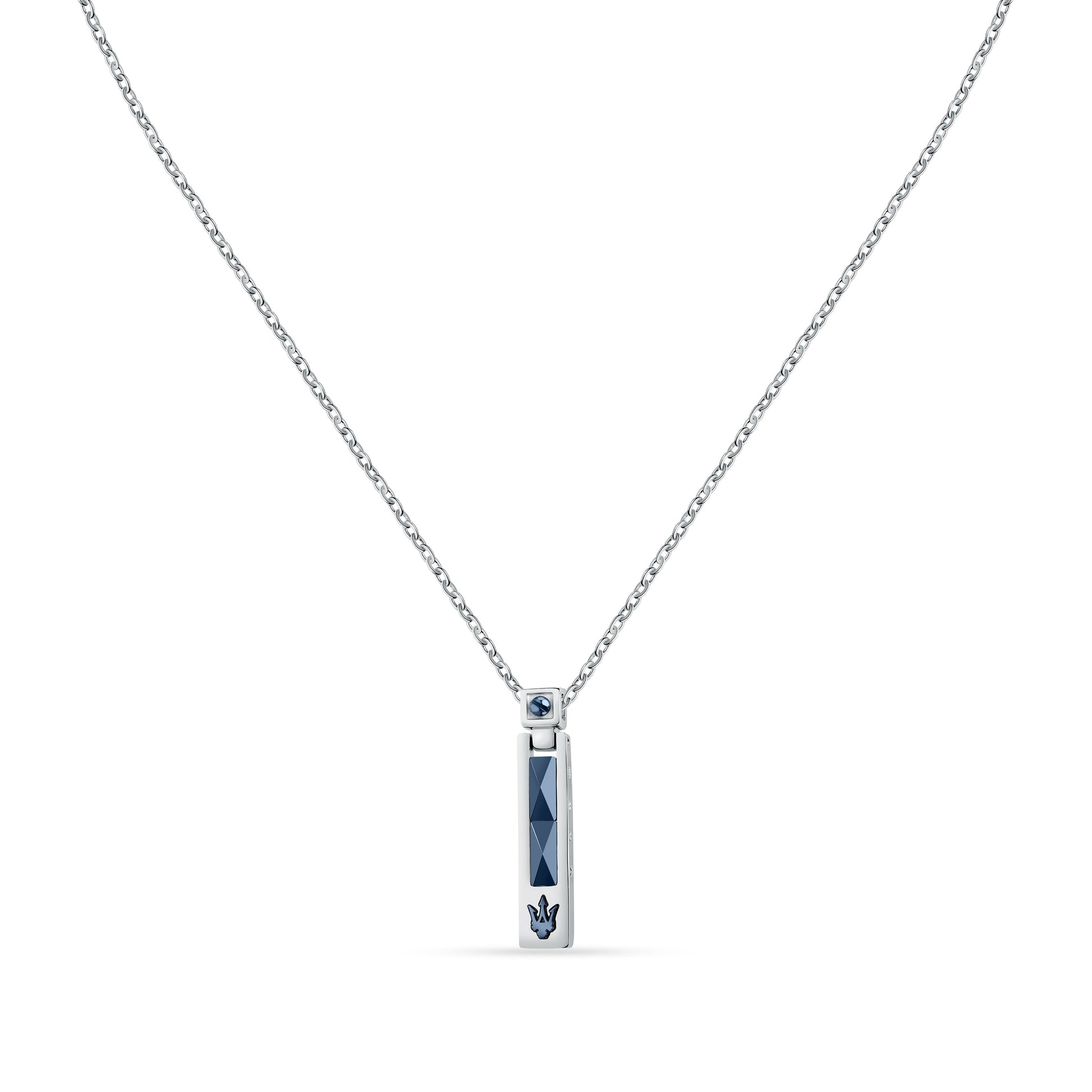 Maserati Ceramic Men's Necklace Jm423Atz26