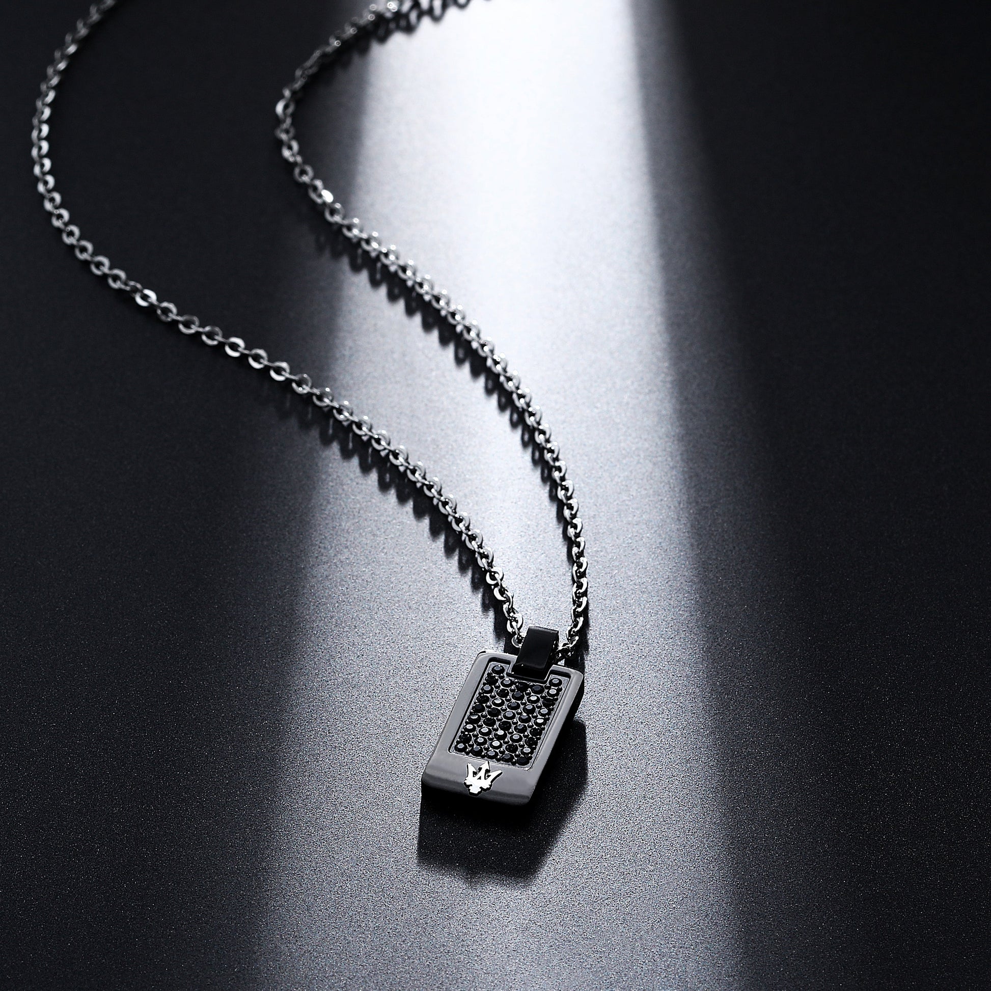 Maserati Iconic Men's Necklace Jm424Avd75