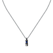 Maserati Sapphire Men's Necklace Jm334Axo05