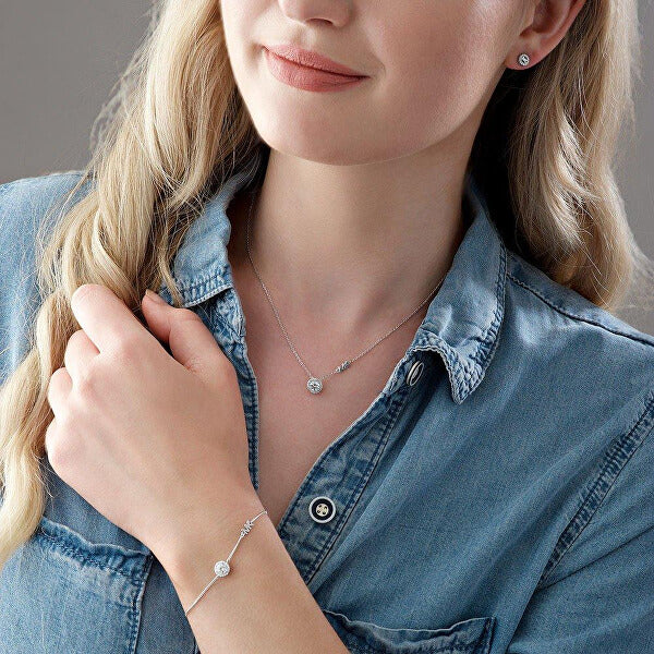 Collana Michael Kors MKC1208AN040 Argento 925 Cristalli