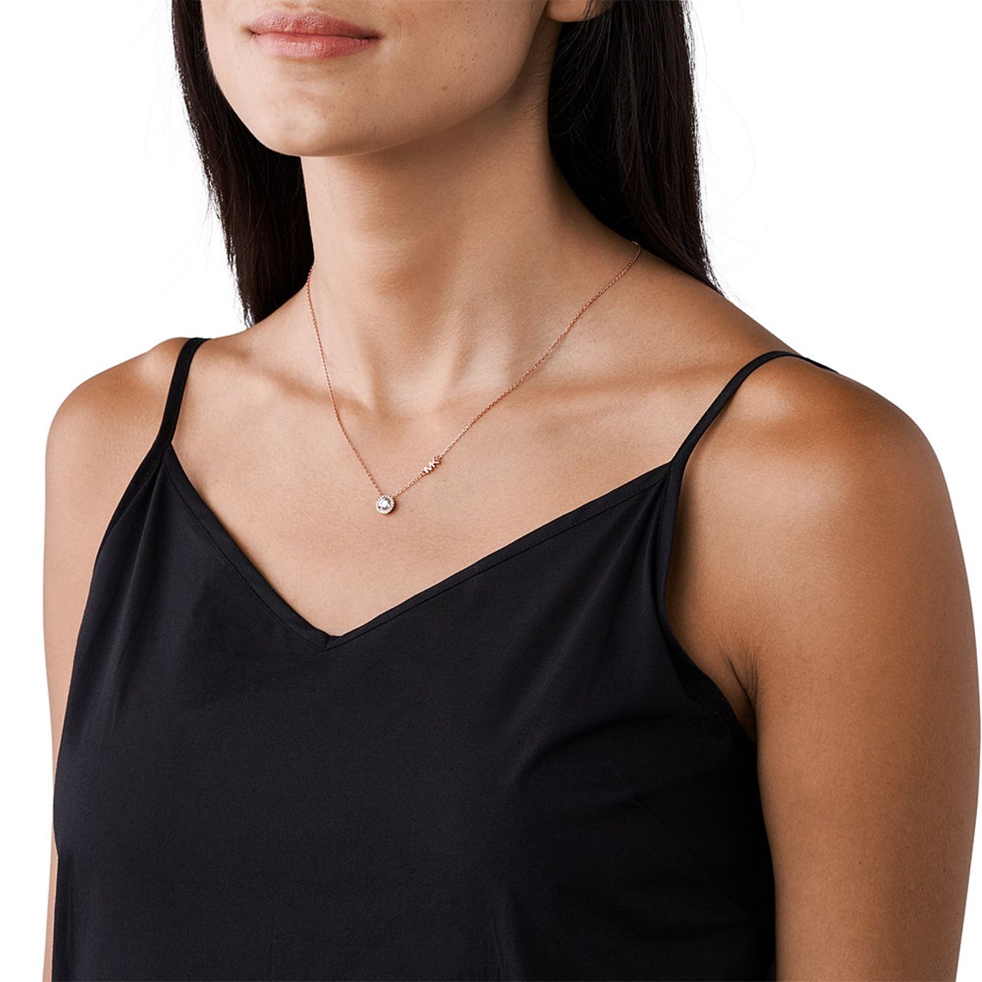 Collana Michael Kors MKC1208AN791 Argento 925 Placcato Oro Rosa