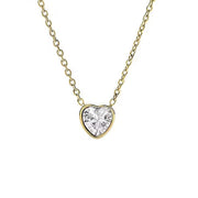 Collana Pendente Cerchio Logo Fossil Acciaio Oro Rosa JF03937710