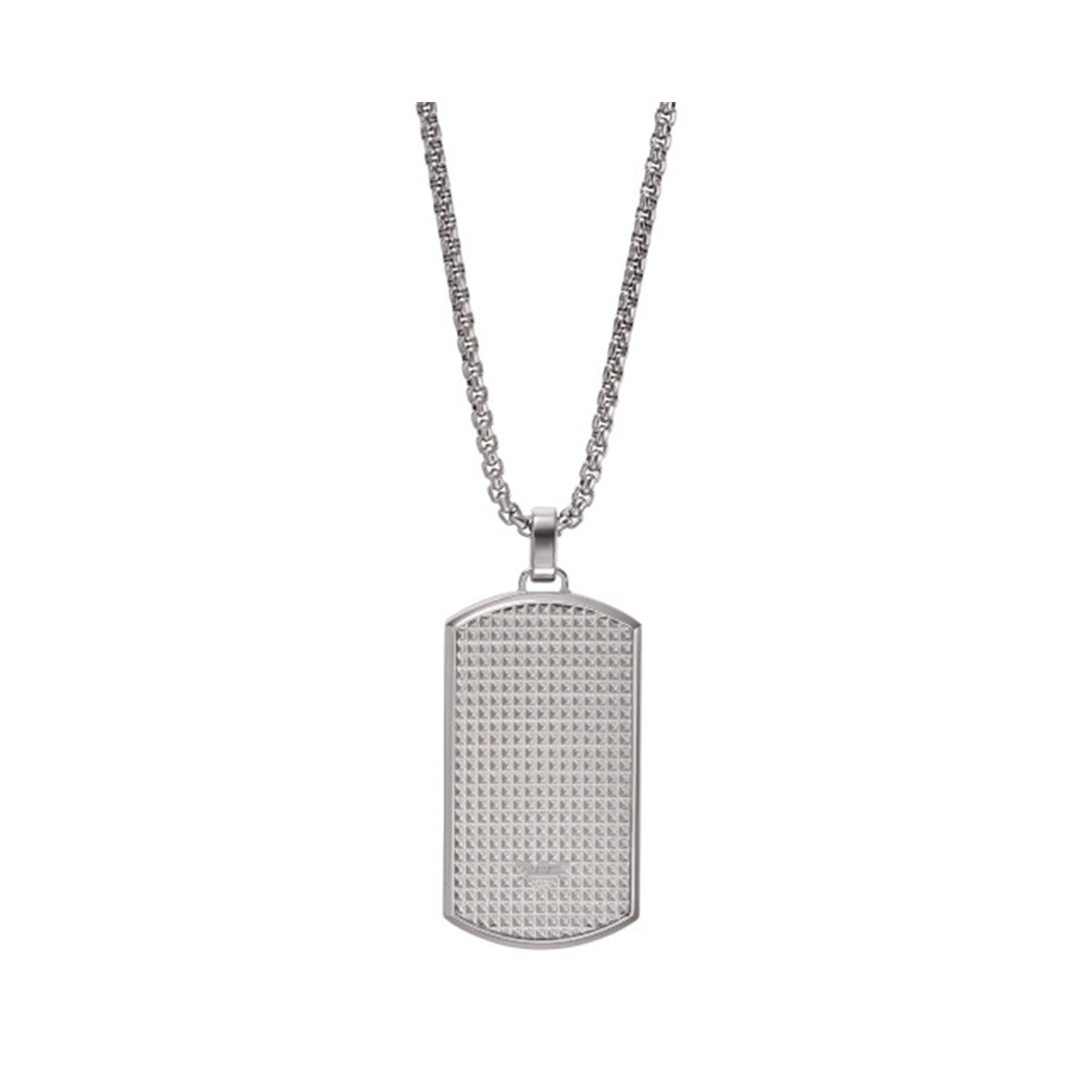 Collana Pendente Cilindro Emporio Armani Acciaio Nero EGS2986040