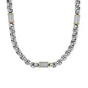 Collana Pendente Cuore Bicolore Fossil JF04145998