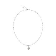 Collana Pendente Cuore Cristalli Guess Acciaio JUBN03391JWRHT-U