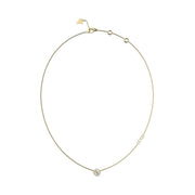Collana Pendente Logo Cerchio Guess Oro Giallo JUBN04643JWYGT-U