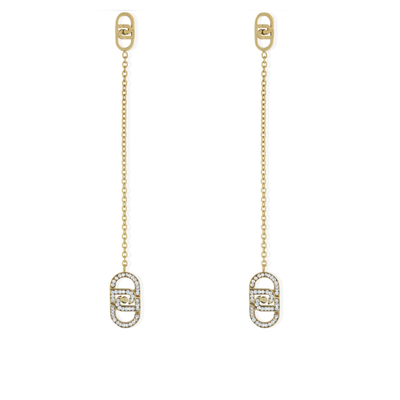 Collana Pendente Logo Cristalli Liu Jo LJ2906