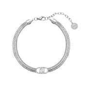 Collana Pendente Logo Cristalli Liu Jo LJ3065