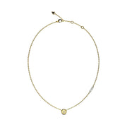 Collana Pendente Triangolo Logo Guess Oro Giallo JUBN04593JWYGT-U