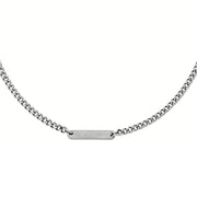 Collana Pendente a Cubo Emporio Armani Acciaio Nero EGS3188040